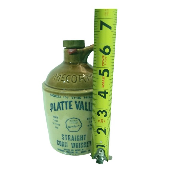 Vtg. McCormick 1969 Straight Corn Whiskey Jug Aged in Platte Valley Weston, MO - Picture 6 of 8